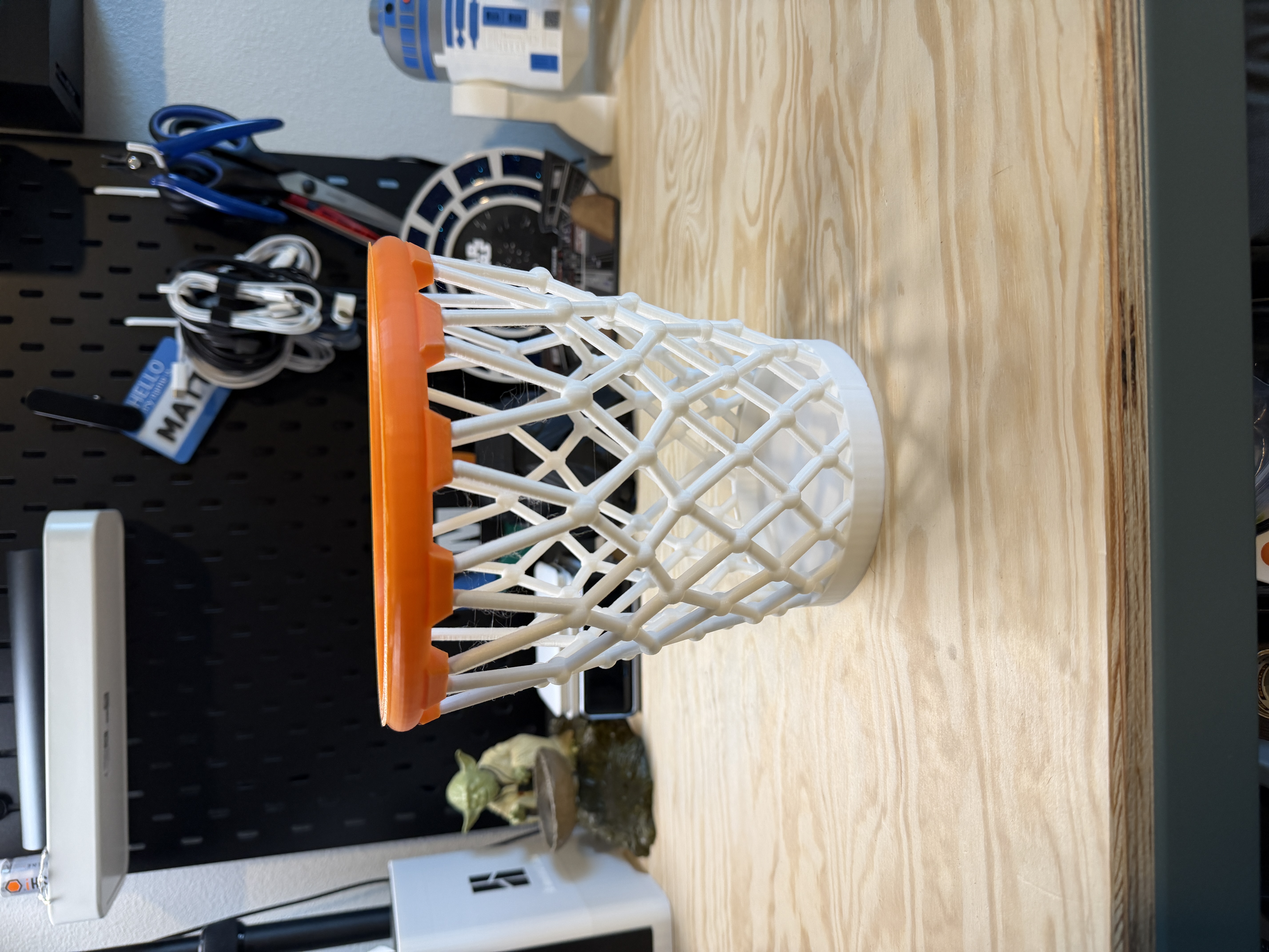 Basketball Trash Can
