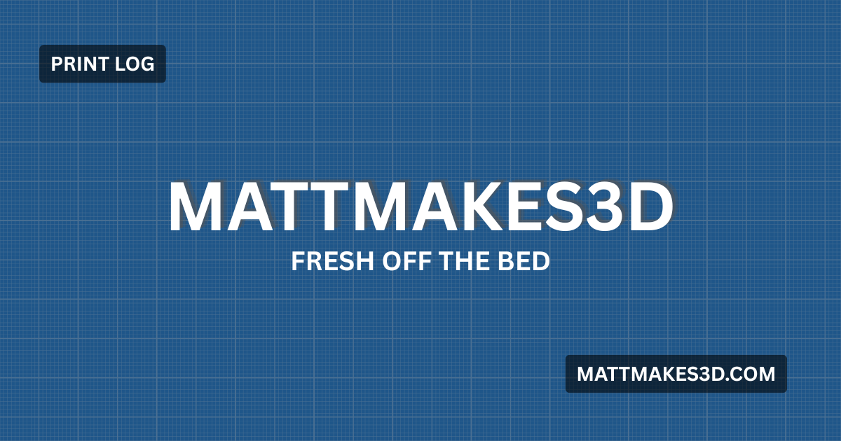 MattMakes3D screenshot